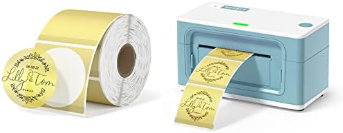 Impressora de etiquetas munbyn, impressora de etiqueta térmica de 150 mm/s para pacotes de remessa, rótulos