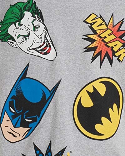 Warner Bros. Batman Boys Graphic Logo Camiseta de manga curta