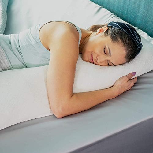 Avana Ellipse Sidelepers Memory Foam Body Pillow, 48 , Bambu, 16365156