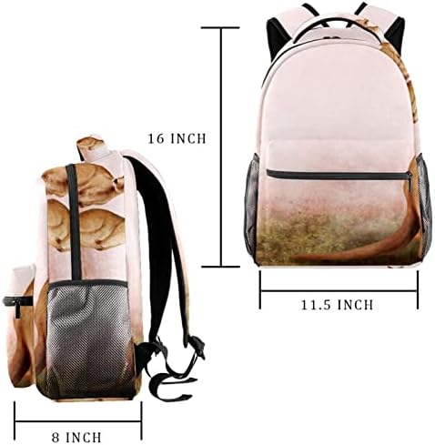 Kangaroo Backpacks Boys Girls School Book Bag Travel Caminhando Camping Daypack Rucksack