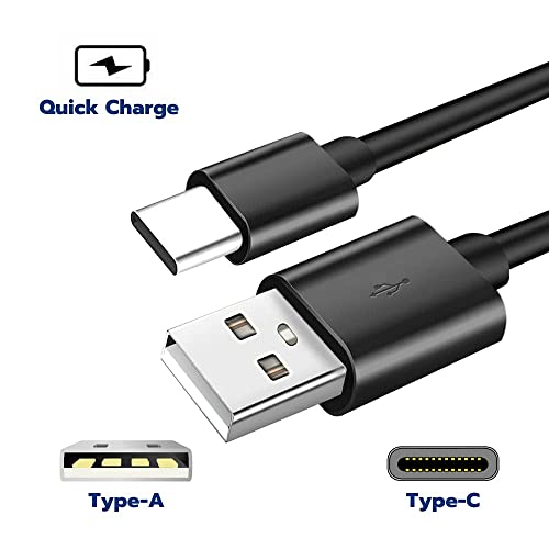 Cabo USB C, Cabo de Carga Fast de Carregamento Rápido do QC 3.0, para Samsung, MacBook, Sony, LG, HTC 10 e mais