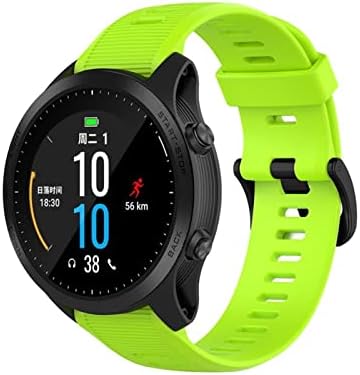 Murve 22mm Silicone Watch Band para Garmin Forerunner 945 935 Assista Strap de pulseira Easy Fit Fit