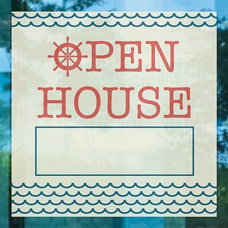 CGSignLab | Janela Open House -Waves Aberta Anexo da janela | 5 x5