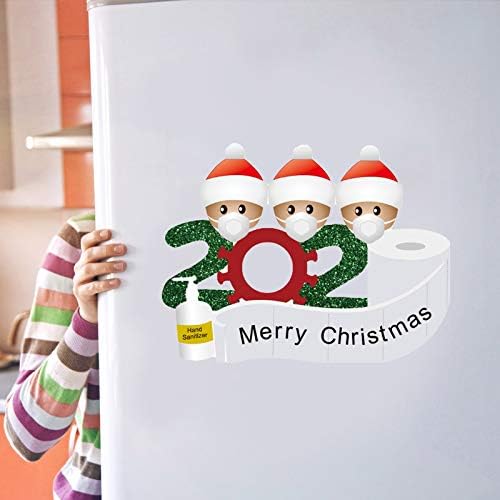 Família DIY Personalizar sobrevivência de Natal 2020 Adesivos decoração Decoração de casa Luz de estúdio