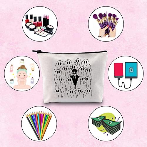 Tsotmo Singer Merch Music Lover Gift Phoebe Inspirado com zíper bolsa de maquiagem para fãs meninas