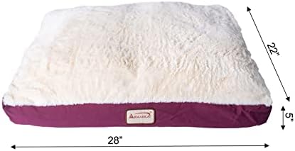 Armarkat Bed Bed Mat 28 por 22 por 5, M02HJH/MB-MEDIUM, marfim