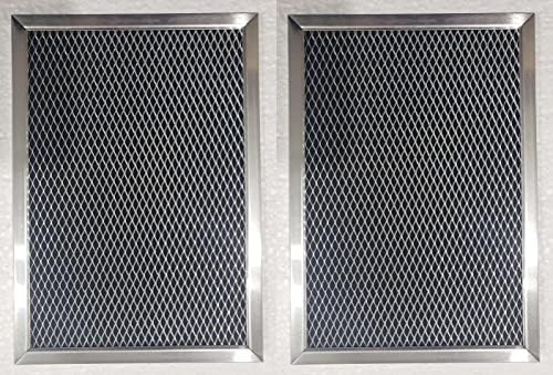 Substituição do filtro de carvão para microondas para GE JX81B, WB02X10733 Filtro de microondas 8.7 x
