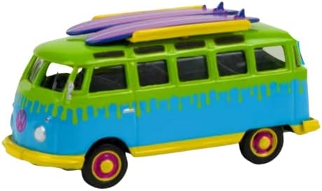 Greenlight 54050 -B Garbage Bail Kids Series 3 - Surf's Up Chuck - Bus de 1964 V -Dub Samba com pranchas de surf 1/64 Diecast escala