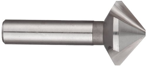 Magafor 435 Série Cobalt Steel Aceling Catrocrete de extremidade única, acabamento não revestido, 3 flautas, 100