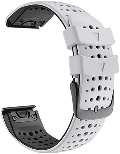 Puryn 22mm Quickfit WatchBand para Garmin Fenix ​​7 6 6Pro 5 5Plus Banda de silicone para abordagem S60 S62 Forerunner 935 945 Strap de pulso