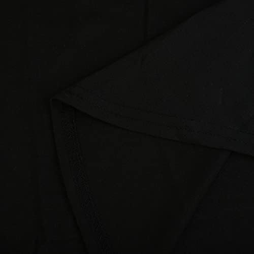 Tops de estampa cardíaca para mulheres - tops de verão para mulheres 2022 Blusa casual Ruffles manga Irregular V Neck Tshirts Tee