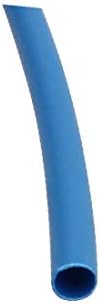 X-dree poliolefina calor encolhimento do fio de tubo de fio Manga de 15 metros de comprimento 1,5 mm DIA Blue