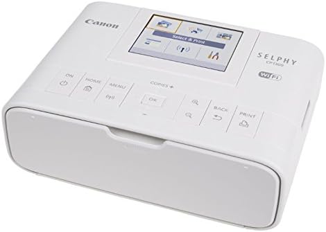 Canon Selphy CP1300 sem fio compacto impressora fotográfica com impressão de airprint e mopria, branco