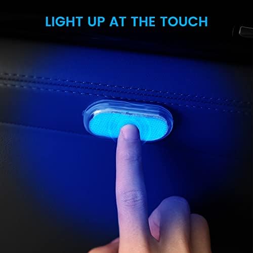1 PCS Luzes LED sem fio para o interior do carro - Instalação magnética recarregável USB - luzes LED interiores
