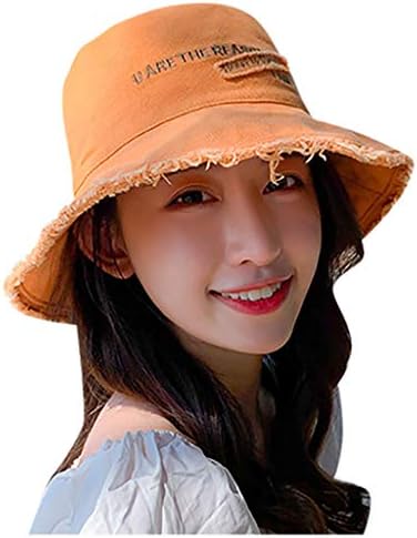 Sun Protection Denim Hat Hat Lady Moda Lady Lady Outdoor Hat Homens Mulheres Chapéu de Proteção ao Sol, Cap