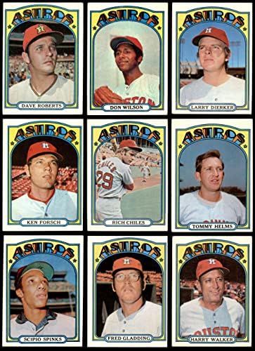 1972 Topps Houston Astros Set Houston Astros VG+ Astros