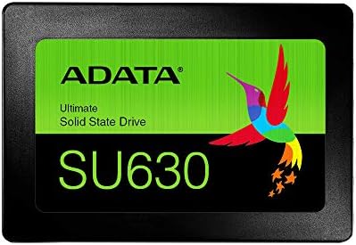 Adata Ultimate SU630 1,92 TB 3D NAND SATA III 2,5 SSD interno