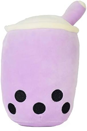 Omega Pax Variety Boba Milk Tea Plushie Pillow, reconfortante brinquedo de animais de pelúcia, material super macio,