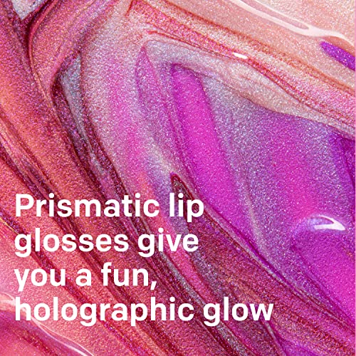 Gloss Lip by Almay, maquiagem labial não gorda, acabamento holográfico de glitter, hipoalergênico, 300 místico, 0,9 oz