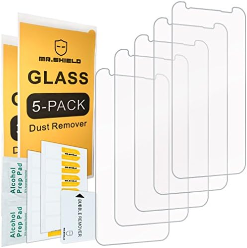 Mr.Shield [5-Pack] projetado para o Samsung Galaxy S8 Active [não ajustado para o modelo Galaxy S8 [vidro temperado]