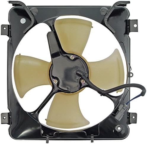 Dorman 620-218 A/C Condensador Montagem do ventilador compatível com modelos selecionados Honda, preto