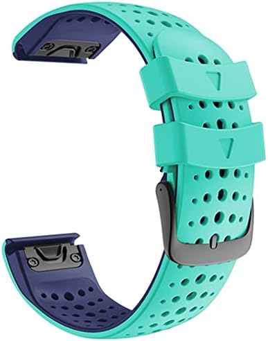 CZKE Silicone Quickfit WatchBand para Garmin Fenix ​​6x Pro Watch EasyFit Wrist Band Strap for