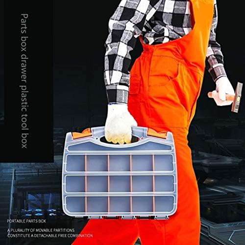 Kit de caixa de armazenamento de quebra -cabeça/peças/ferramentas de plástico HTQZW - Acessórios de recipientes