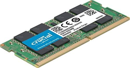 Pacote de memória crucial com 32 GB DDR4 PC4-21300 2666MHz Compatível com o laptop Aspire 5 Slim