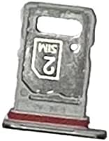 Nunlks para Motorola Edge Plus 2022 SIM Cartão da bandeja do recipiente do recipiente de reposição Slot Slot Stardust branco -1pcs