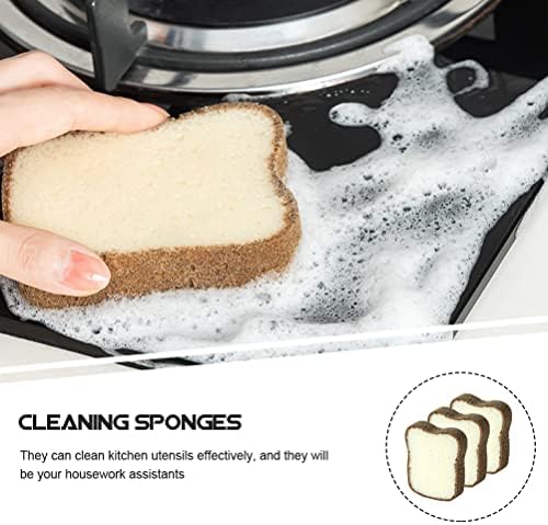 Esponja do corpo esponja do corpo de lavadora de pratos Doitool esponja de 6pcs limpeza doméstica esponjas