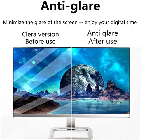 WSAH 32-75 polegadas Anti-brilho Protetor de tela de TV, filtro de luz anti-azul-Filme anti-reflexão/anti-Filgerprint/Anti