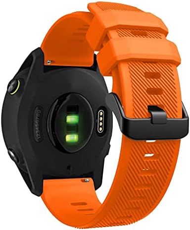 Czke Sport Silicone Watch Band Strap for Garmin Venu 2, Forerunner745, Vivoactive 4, Fenix ​​Chrons,