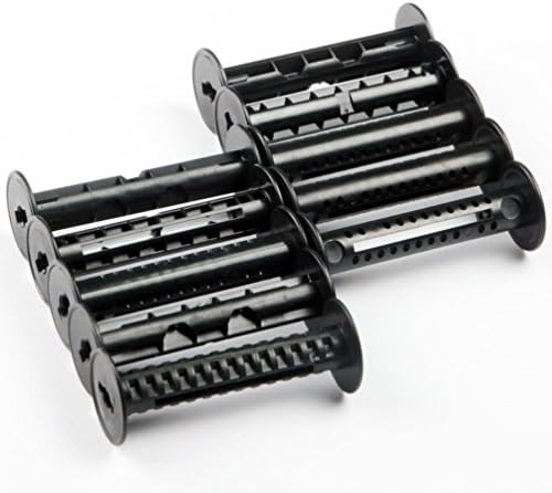 10x 120 220 Plástico vazio de rolos de rolos de rolos para câmera de filme de formato médio