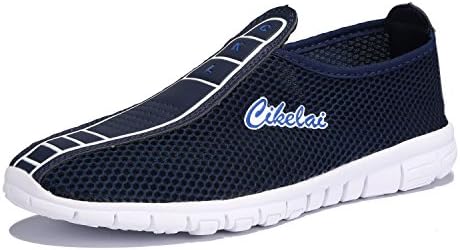 CIKELAI Lightweight Breathable Mesh Sports Sapatos de corrida ao ar livre Andando sapatos masculinos não deslizantes