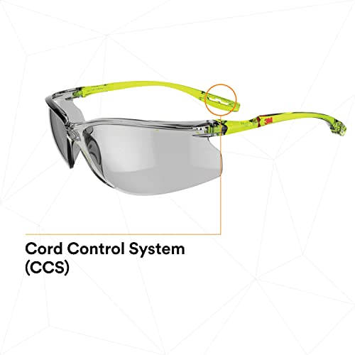 Óculos de segurança 3M, série Solus CCS, ANSI Z87, revestimento anti-nebro Scotchgard, lente