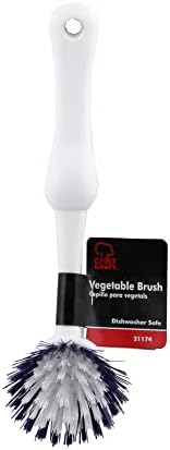 Chef Craft Select Select Vegetable and Pan Brush, 9,5 polegadas de comprimento, branco