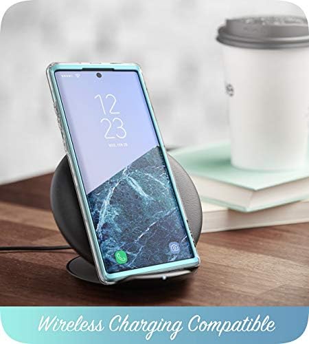 Case da série I-Blason Cosmo, projetada para Galaxy Note 10, Protetive Bumper Marble Design sem protetor de tela