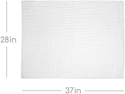 L'Ange Baby-Bath-9 Towel-9 Camada, 28 x 47 polegadas, rosa, algodão Muslin Time Time Planta para