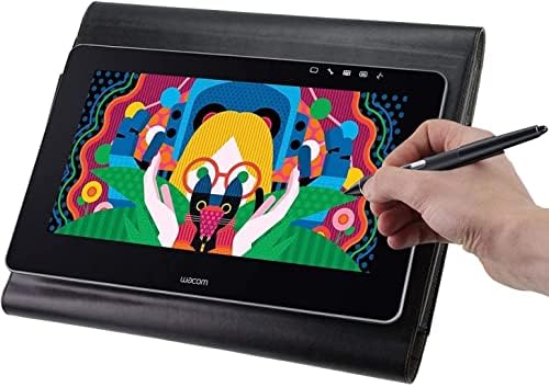Broonel Leather Graphics Tablet Folio Case - Compatível com Huion H430p