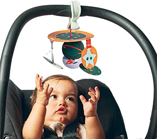 Manhattan Toy Celestial Stim Mobile para ir ao desenvolvimento de brinquedos de viagem para bebês