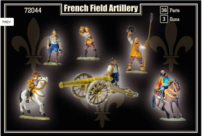 Marte Figuras 72044-1/72 Artilharia de campo francês I Metade do século XVII
