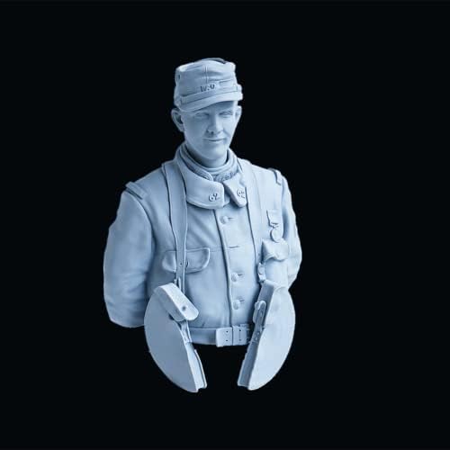 1/10 Soldado Busto da Primeira Guerra Mundial Bust Resina Figura Kit Miniatura Partes // EF9J-4