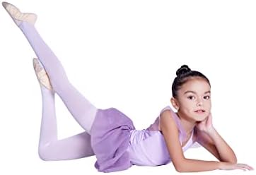 Liberredge Ballet Leotards for Girls Larganetas de dança da criança com saia