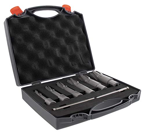 Aço Dragon Tools® 7pc. Kit de cortador anular com ponta de tungstênio Kit 2 profundidade e 9/16