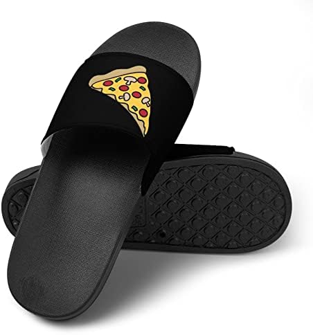 Sandálias de pizza house não deslizam chinelos de dedo do pé para massagem banho de chuveiro