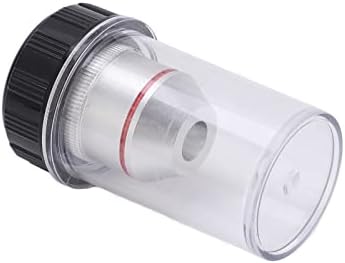 Vifemify Microscópio Lente Objetiva, 2x 195 Objetivos acromáticos Baixa ampliação RMS RMS 20,2mm para microscópio