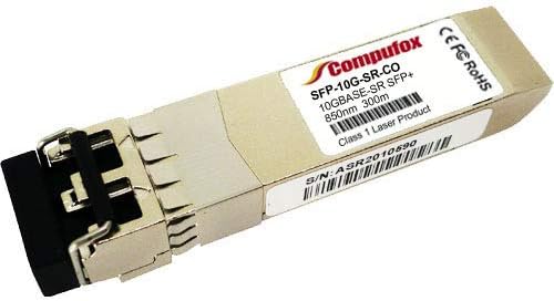 10pk-Compufox SFP-10G-SR Transceptor compatível com Mikrotik CRS318-16P-2S+
