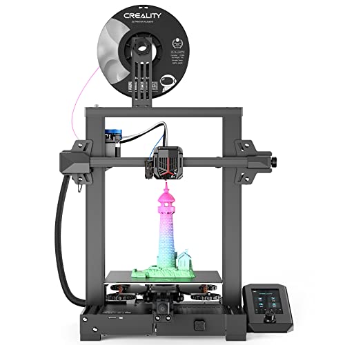 CREALIDADE ENDER 3 V2 NEO 3D Impressora com kit de nivelamento automático CR Touch e caixa de secador de