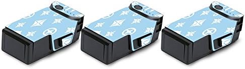 Mightyskins Skin Compatível com DJI Mavic Air Drone - Baby Blue Designer | Bateria | Tampa protetora, durável e