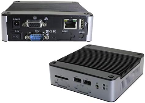 Mini Box PC EB-3360-L22222C1P Suporta saída VGA, porta RS-422 x 2, porta RS-232 x 1, porta MPCIE
